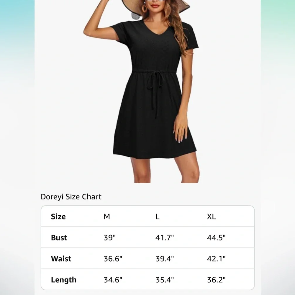 Black sundress/coverup